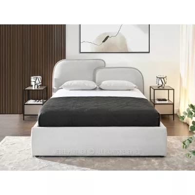 Designová postel 160x200 KANANI - šedá