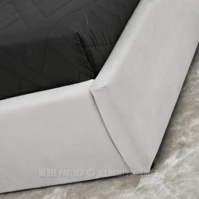 Designová postel 160x200 KANANI - šedá