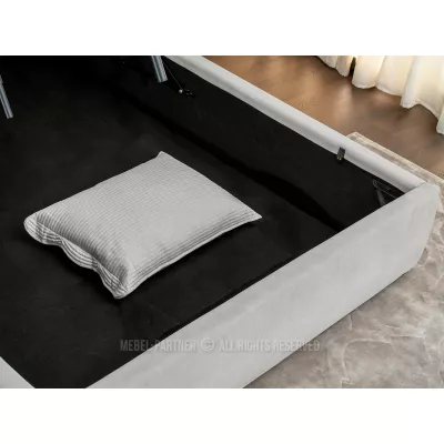 Designová postel 160x200 KANANI - šedá