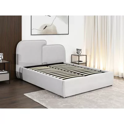 Designová postel 160x200 KANANI - šedá