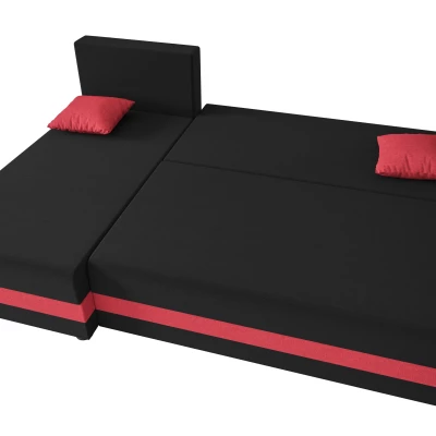 Moderní rohová sedačka HORTENZIE - šedá