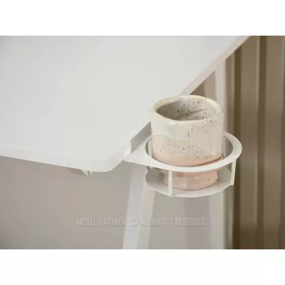 Psací stůl OJANY - bílý / dub