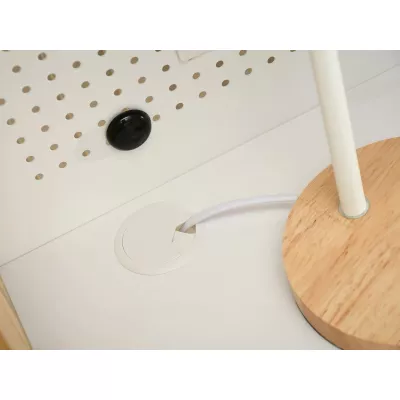 Psací stůl OJANY - bílý / dub