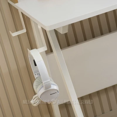 Psací stůl OJANY - bílý / dub