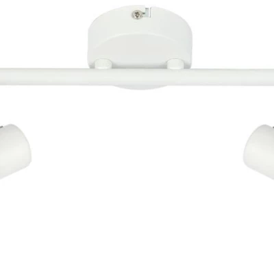 Nástěnné / stropní bodové osvětlení ATARRI - 2xE14, 25W, přírodní dřevo / bílé