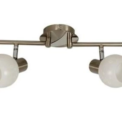 Stropní bodové moderní svítidlo AVILA - 4xE14, 40W, stříbrné