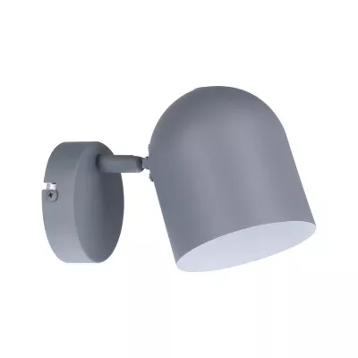 Nástěnné bodové osvětlení AZURO - 1xE27, 40W, matné šedé