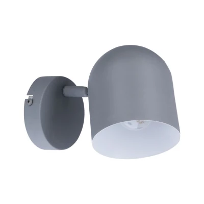 Nástěnné bodové osvětlení AZURO - 1xE27, 40W, matné šedé