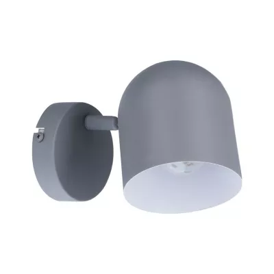 Nástěnné bodové osvětlení AZURO - 1xE27, 40W, matné šedé