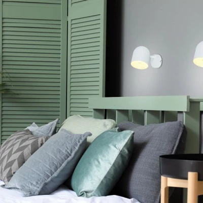 Nástěnné bodové osvětlení AZURO - 1xE27, 40W, bílé