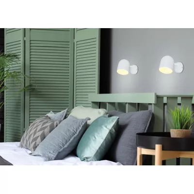 Nástěnné bodové osvětlení AZURO - 1xE27, 40W, bílé