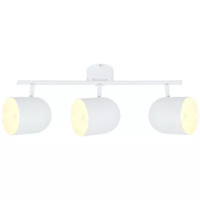 Stropní bodové osvětlení AZURO - 3xE27, 40W, bílé