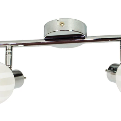 Stropní bodové svítidlo BARS - 4xG9, 40W, chromované / čiré