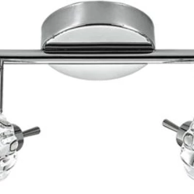 Stropní bodové osvětlení BOMBOLA - 4xG9, 40W, chromované / čiré