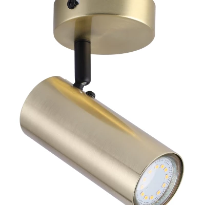 Nástěnné bodové svítidlo COLLY - 1xGU10, 15W, mosazné