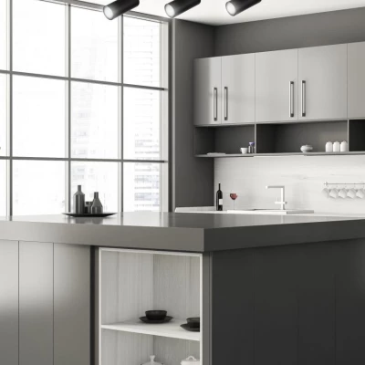 Stropní bodové svítidlo COLLY - 3xGU10, 15W, černé