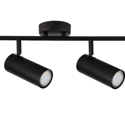 Stropní bodové svítidlo COLLY - 4xGU10, 15W, černé