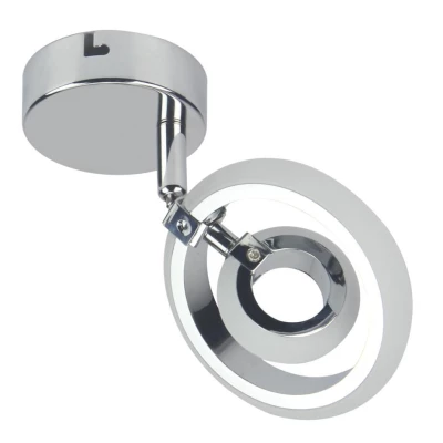 Nástěnné bodové LED světlo CELT - 1x6W, 3000K (teplá bílá), chromované