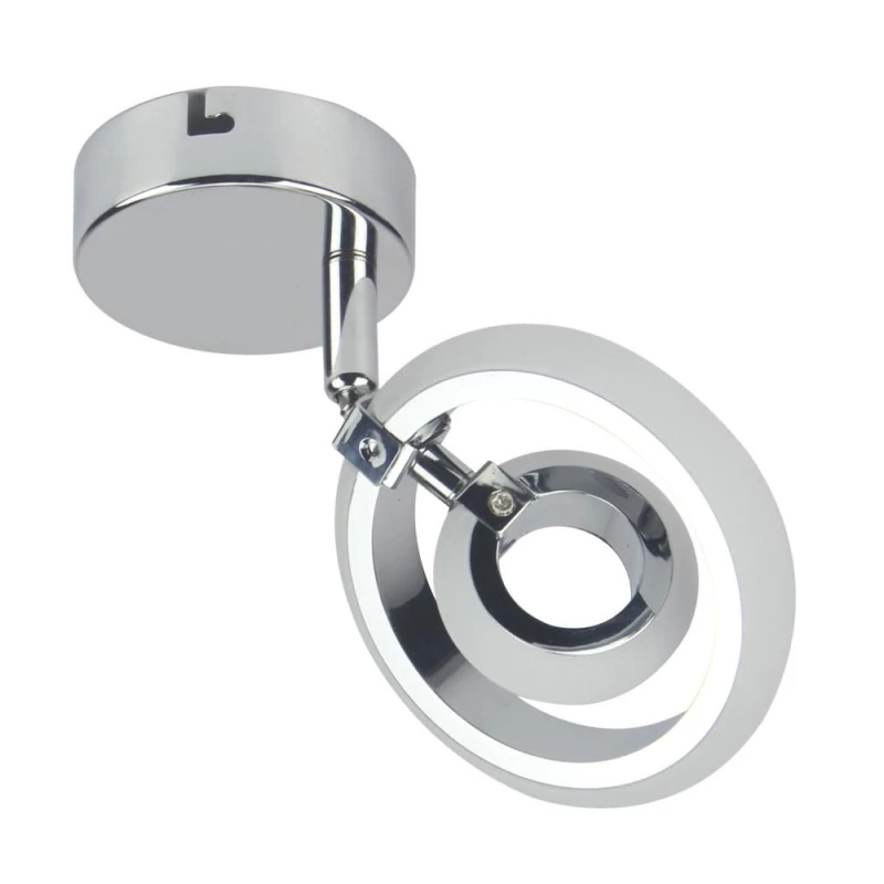 Nástěnné bodové LED světlo CELT - 1x6W, 3000K (teplá bílá), chromované