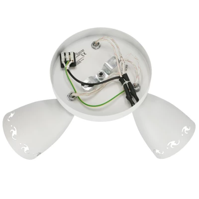 Moderní bodové stropní svítidlo COTY - 3xE14, 40W, kulaté, bílé