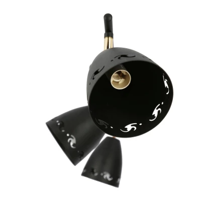 Moderní bodové stropní svítidlo COTY - 3xE14, 40W, černé