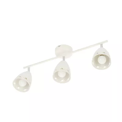 Moderní bodové stropní svítidlo COTY - 3xE14, 40W, bílé