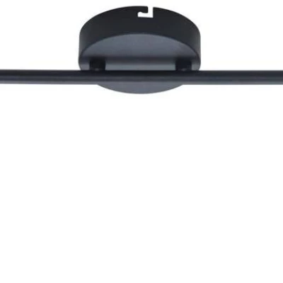 Moderní bodové nástěnné / stropní svítidlo COTY - 2xE14, 40W, černé