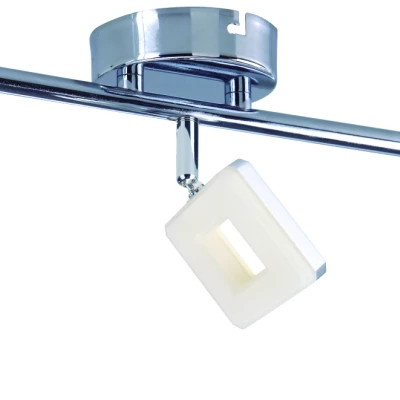 Stropní bodové LED svítidlo CYNTHIA - 3x5W, 3000K (teplá bílá), chromované