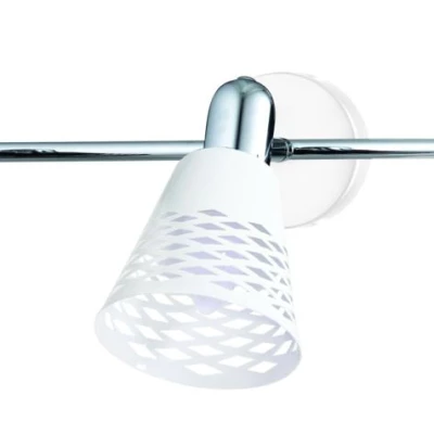 Stropní bodové osvětlení DISCOVERY - 3xE14, 40W, chromované / bílé