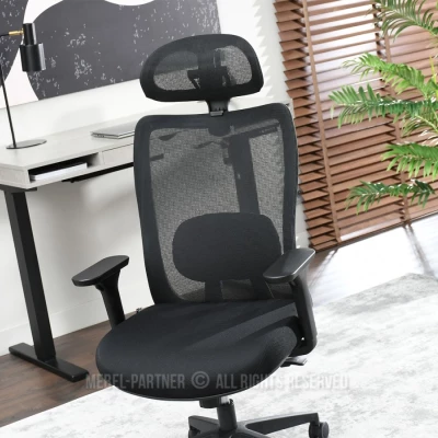 Kancelářská židle BERNADINA - černá