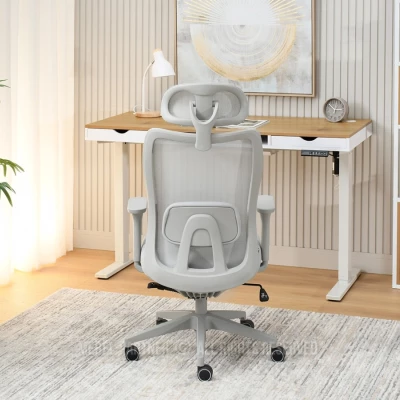 Kancelářská židle BERNADINA - šedá