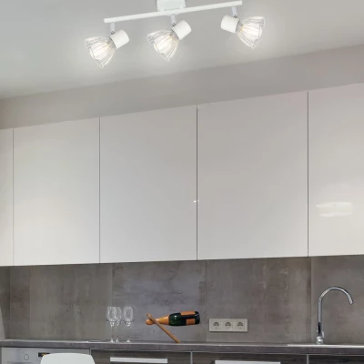 Bodové stropní osvětlení FLY - 3xE14, 40W, bílé