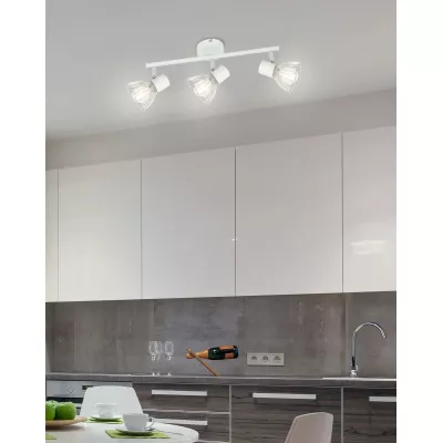 Bodové stropní osvětlení FLY - 3xE14, 40W, bílé