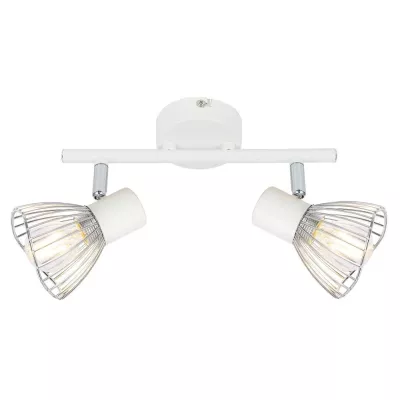 Bodové nástěnné / stropní osvětlení FLY - 2xE14, 40W, bílé