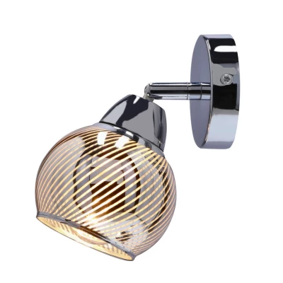 Nástěnné bodové LED osvětlení FORT - 1xE14, 10W, chromované