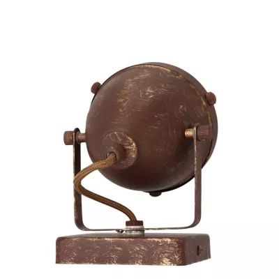 Nástěnné industriální bodové svítidlo FRODO - 1xGU10, 40W, rezavé