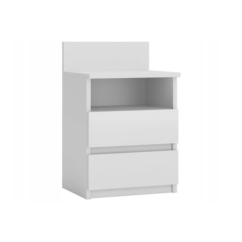 VÝPRODEJ - Noční stolek BERYL M1 - bílý