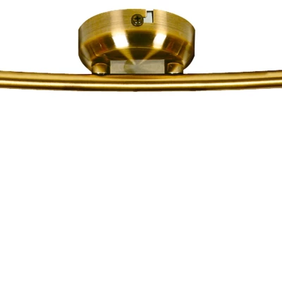 Nástěnné / stropní bodové světlo KANGO - 2xG9, 40W, patina / oranžovožluté