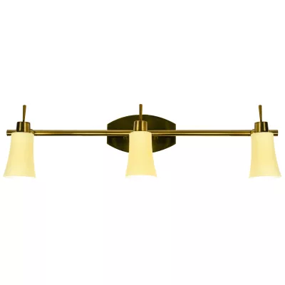 Stropní bodové osvětlení KROTON - 3xG9, 40W, patina / krémové