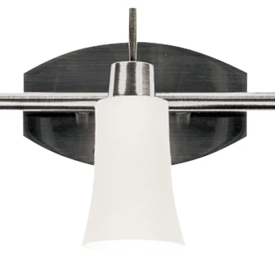 Stropní bodové osvětlení KROTON - 3xG9, 40W, stříbrné / bílé