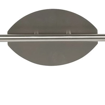 Stropní / nástěnné bodové osvětlení KROTON - 2xG9, 40W, stříbrné / bílé