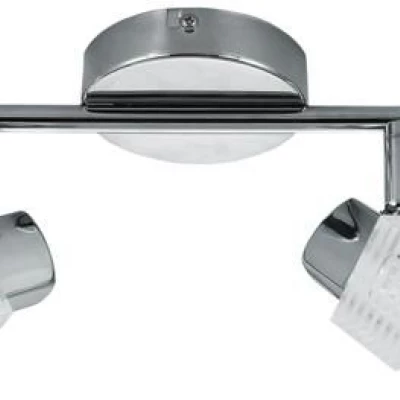 Stropní bodové osvětlení MALACHIT - 4xG9, 40W, chromované / čiré