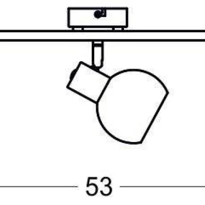 Bodové LED stropní světlo MAURO - 3xE14, 4W, RGB, stříbrné / bílé