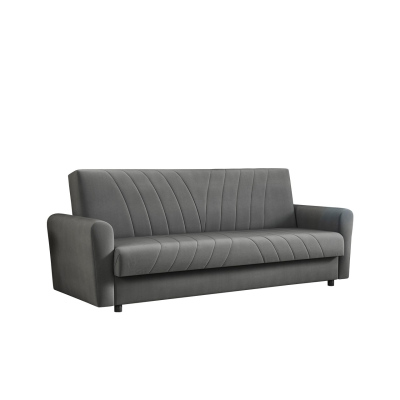 VÝPRODEJ - Rozkládací pohovka s úložným prostorem ZULIAM - hnědá