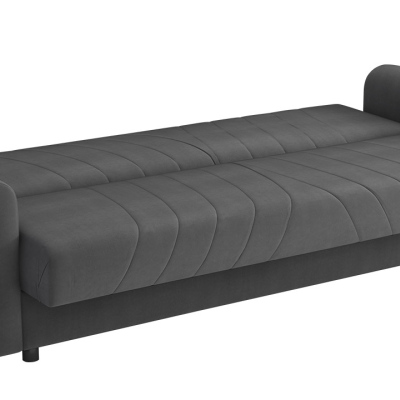 VÝPRODEJ - Rozkládací pohovka s úložným prostorem ZULIAM - hnědá