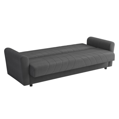 VÝPRODEJ - Rozkládací pohovka s úložným prostorem ZULIAM - hnědá