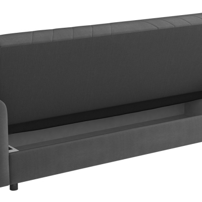 VÝPRODEJ - Rozkládací pohovka s úložným prostorem ZULIAM - hnědá