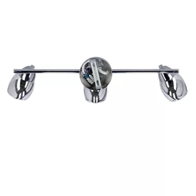 Stropní bodové LED světlo MILTON - 3xE14, 10W, chromované