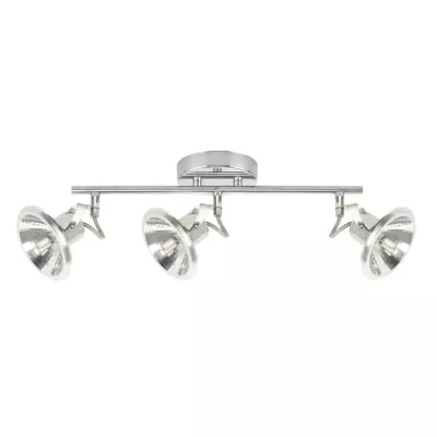 LED stropní bodové osvětlení MOON - 3xG9, 3,5W, 3000K (teplá bílá), chromované