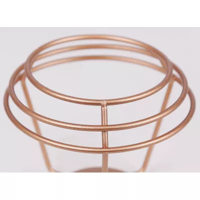 Nástěnné bodové svítidlo NERIA - 1xE14, 40W, černé / měděné